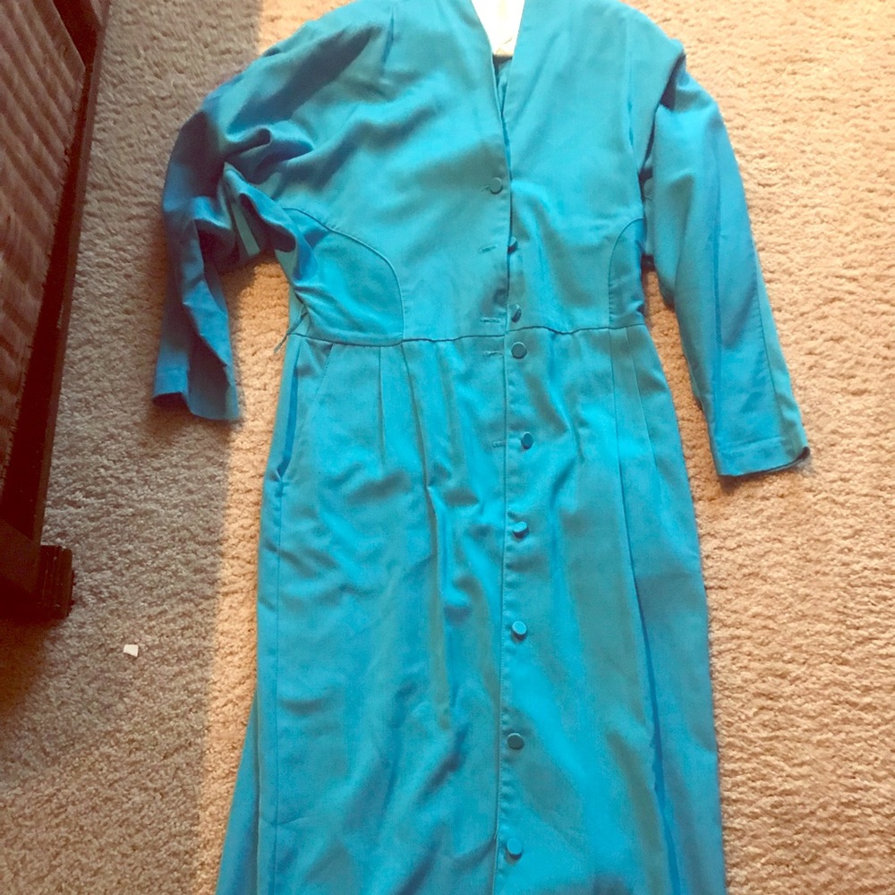 Classic blue Rabbit Rabbit Rabbit dress
